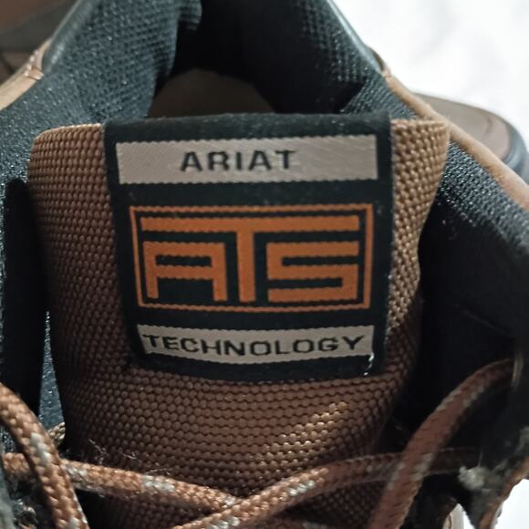 ARIAT 12EE Men’s Terrain Boots Leather Advanced Torque Stability Hikers - Picture 3 of 16